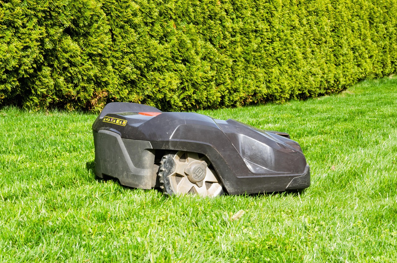 découvrez notre tondeuse à gazon robotisée, performante et autonome, pour un entretien facile et impeccable de votre pelouse toute l'année.