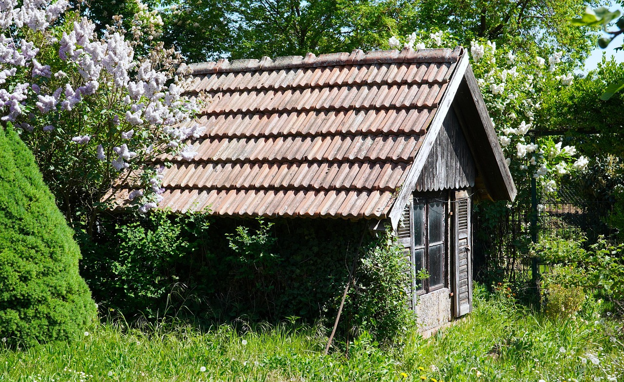 abri de jardin pratique et durable, idéal pour ranger vos outils et équipements de jardinage en toute sécurité.